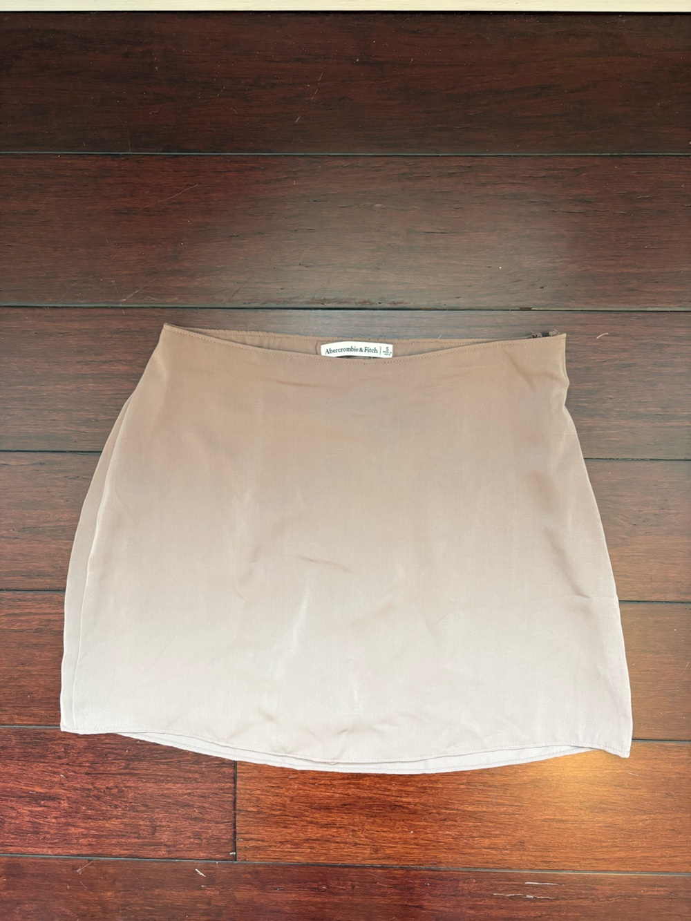 Abercrombie & Fitch Beige A-Line Mini Skirt